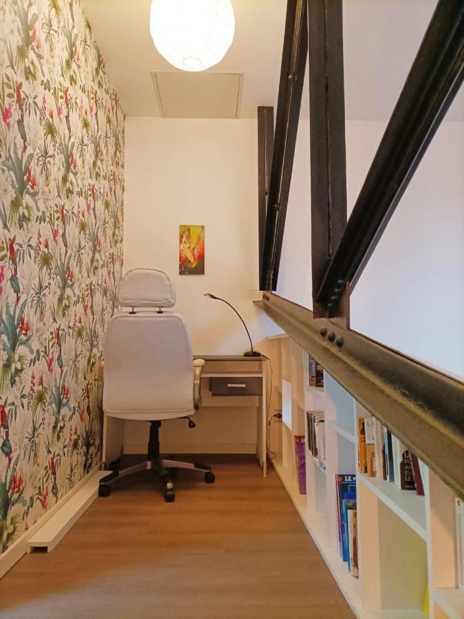 Superbe Appartement Type Loft En Duplex Rue Buat شالو أو شُمْبانيِ المظهر الخارجي الصورة